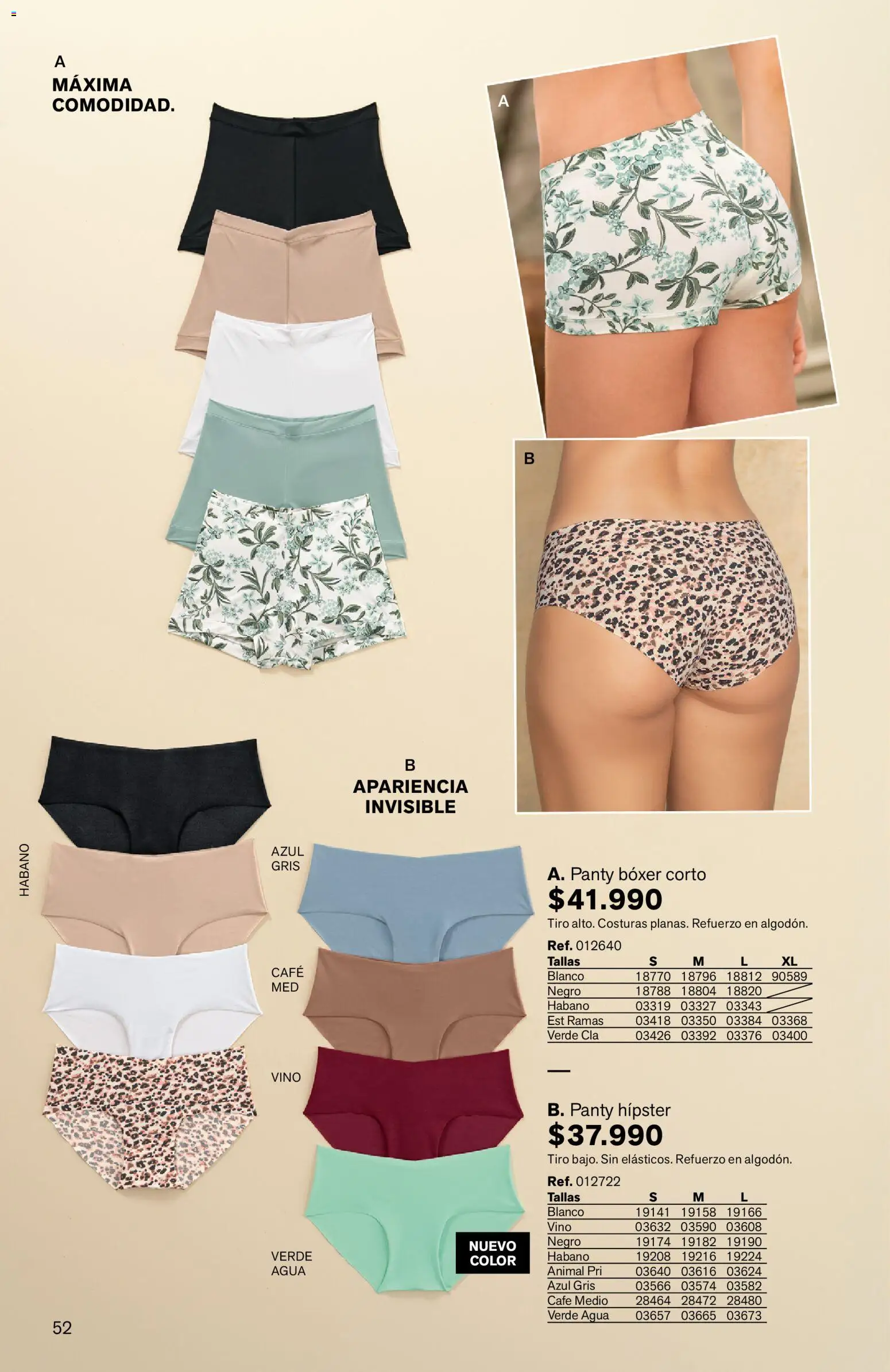 Leonisa revista - valida desde el 03.04.2026 | Página: 52 | Productos: Agua, Café, Vino