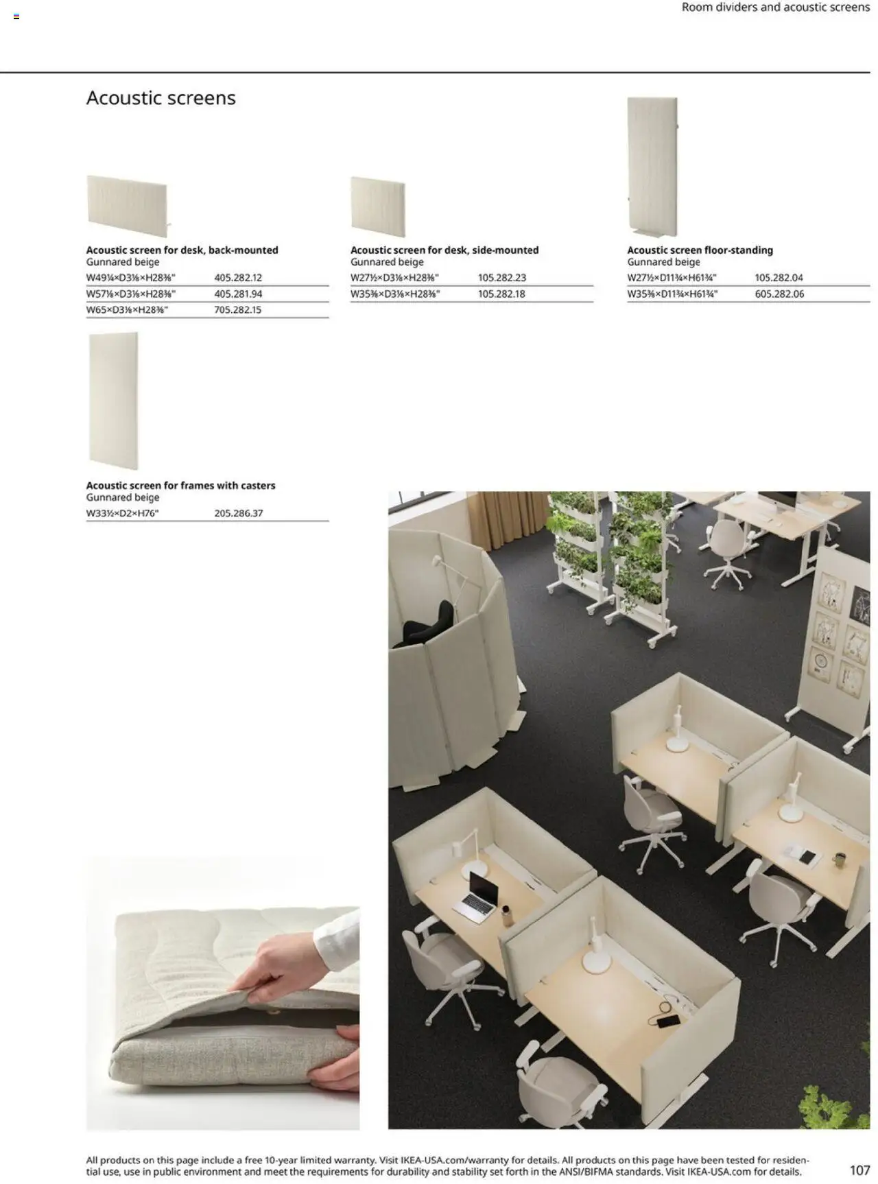 IKEA Office Brochure 2025 - valid from 01.03.2025 | Page: 107