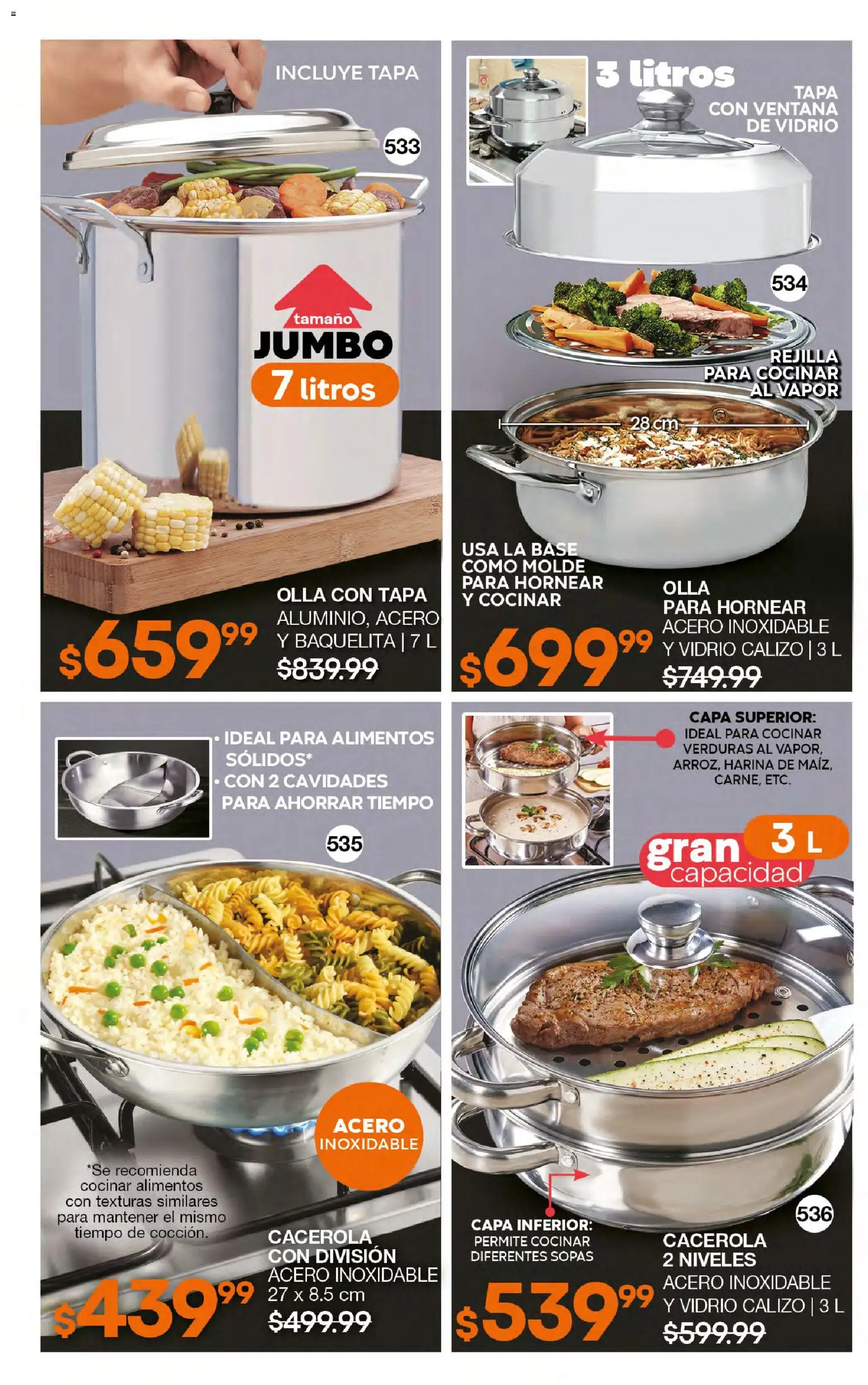 Nuevas ofertas de Fuller válidas en toda la República Mexicana desde el 18.02.2026. ¡Encuentra las mejores ofertas en Fuller campaña 23 2026! | Página: 170 | Productos: Harina, Rejilla, Molde, Olla