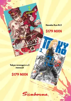 Nuevas ofertas de Sanborns válidas en toda la República Mexicana desde el 15.08.2025. ¡Encuentra las mejores ofertas en Sanborns catálogo! | Página: 3 | Productos: Manga