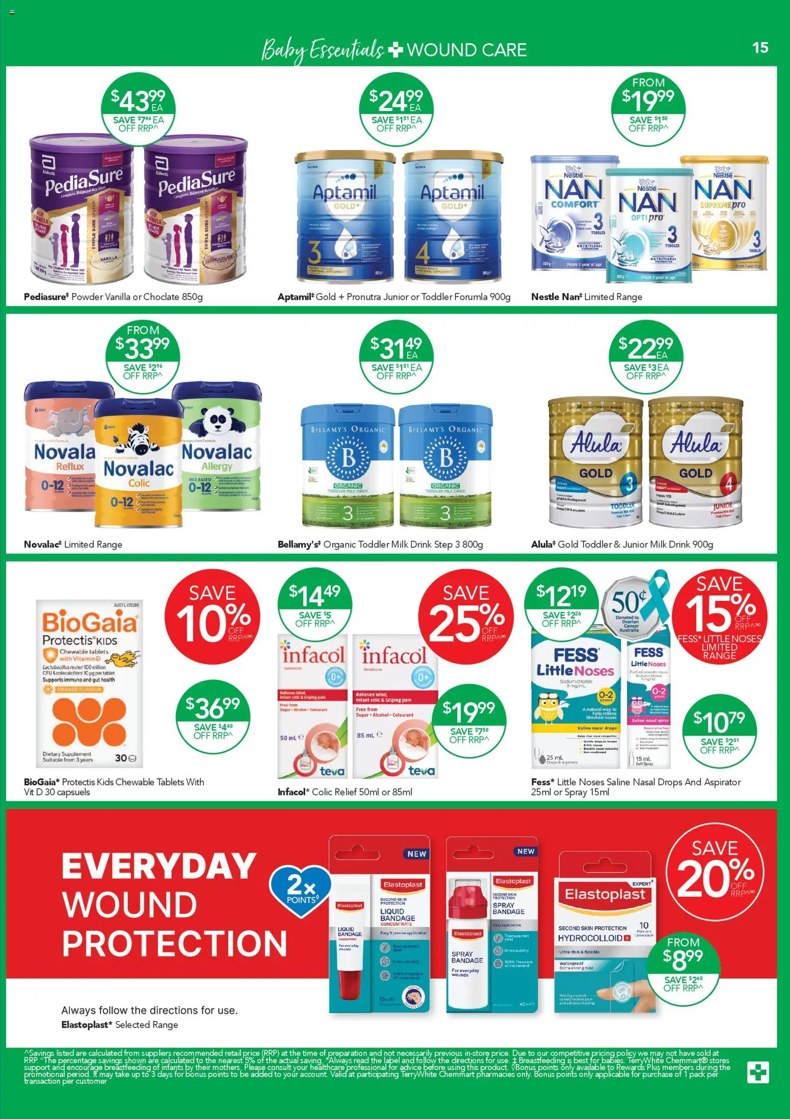 Terry White catalogue - valid from 26.03.2026 | Page: 15 | Products: Powder, Pies, Nasal spray, Allergy