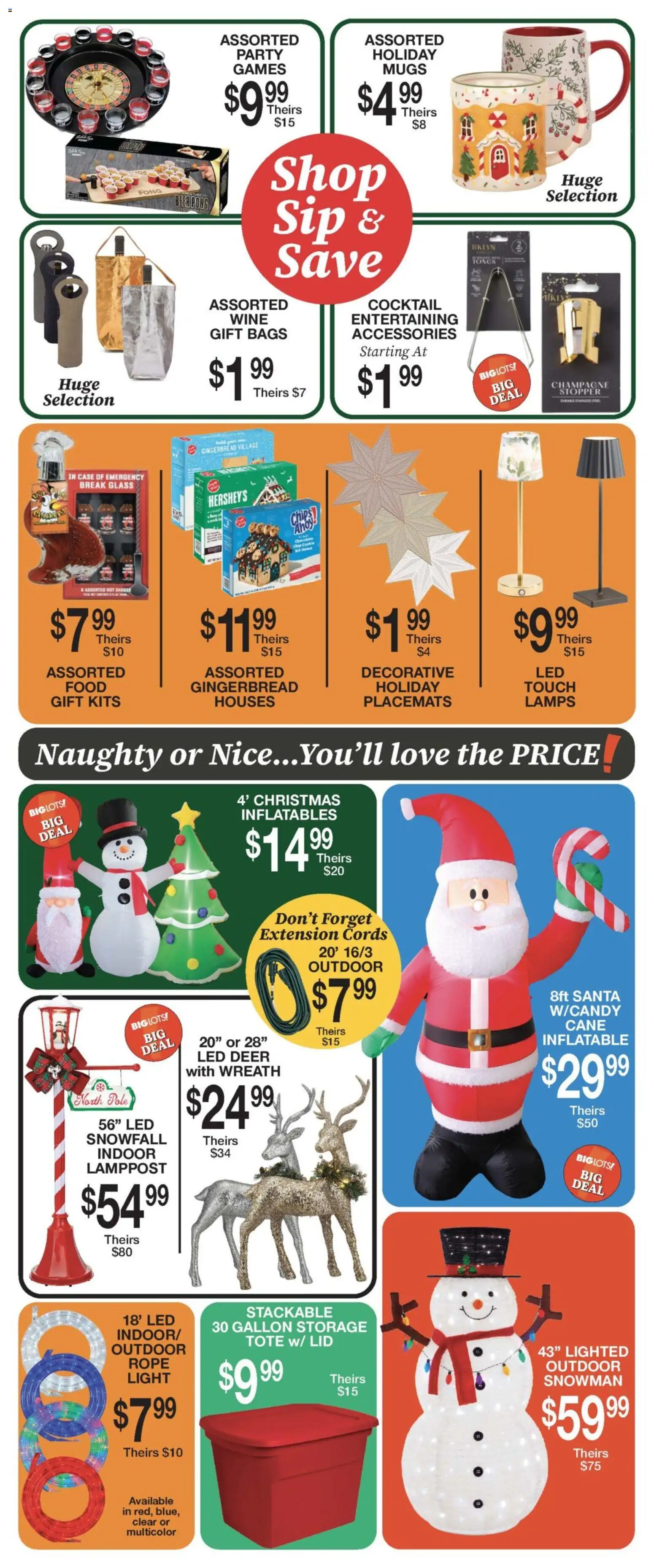 Big Lots Black Friday - valid from 23.11.2025 | Page: 4 | Products: Wine, Beer, Chips, Case