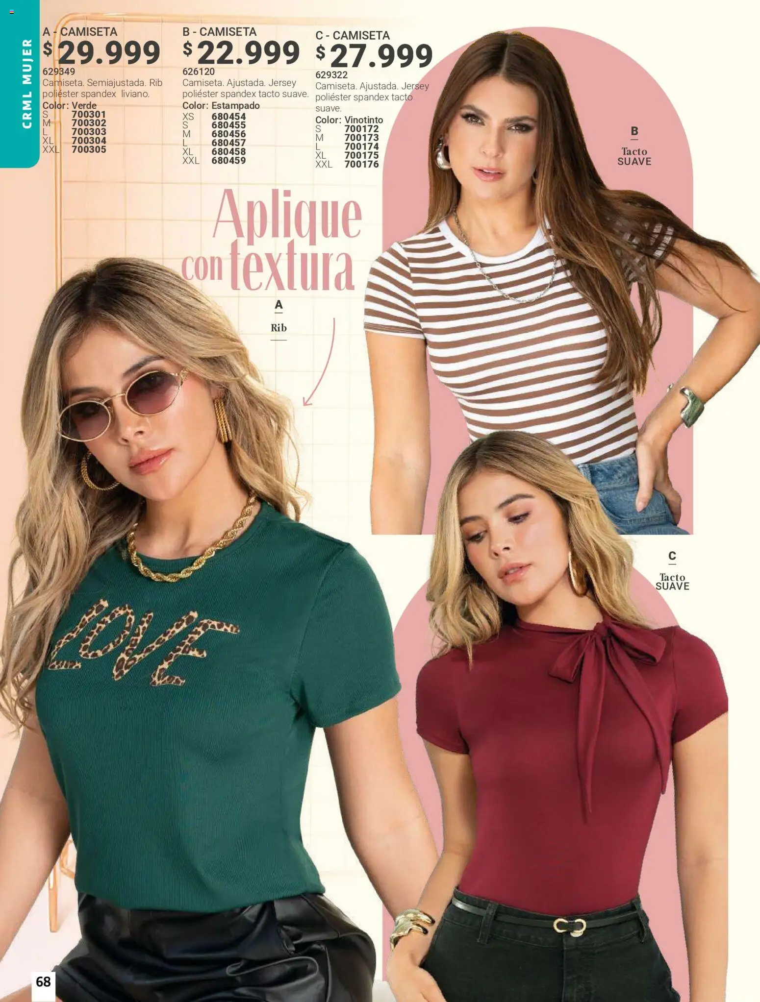 Carmel revista - valida desde el 01.05.2026 | Página: 68 | Productos: Camiseta
