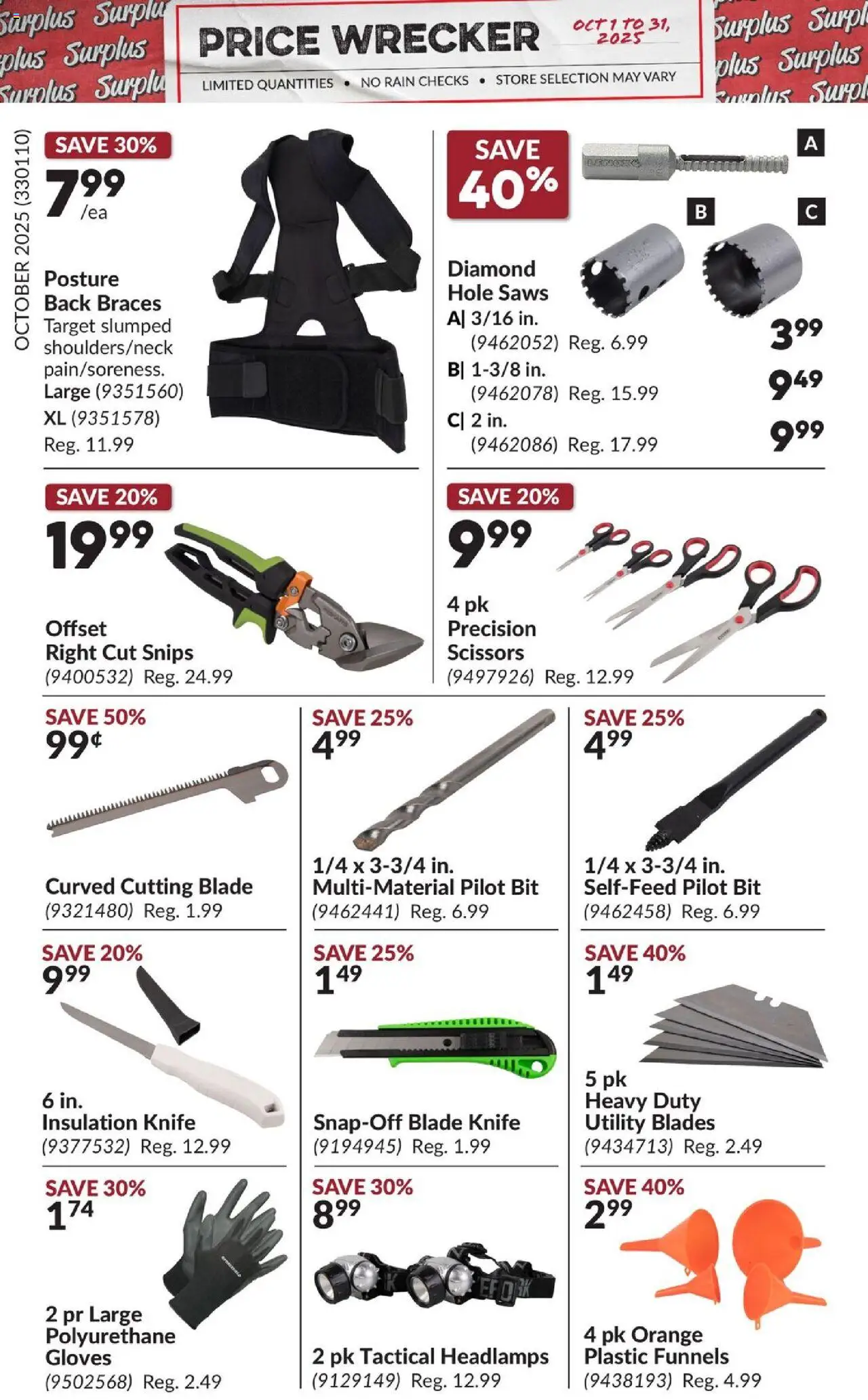 Princess Auto flyer valid from 01.10.2025 | Page: 16 | Products: Gloves