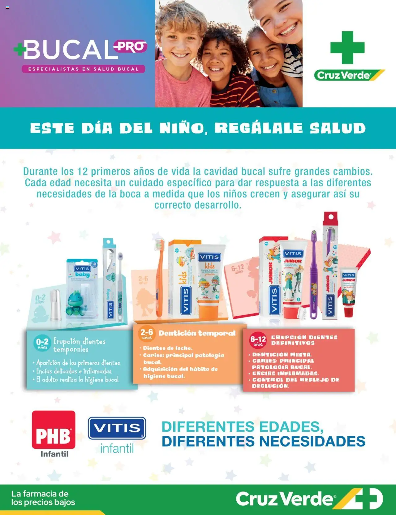Bucal Día del Niño Cruz Verde │ válido desde el 01.08.2025 | Página: 1 | Productos: Leche