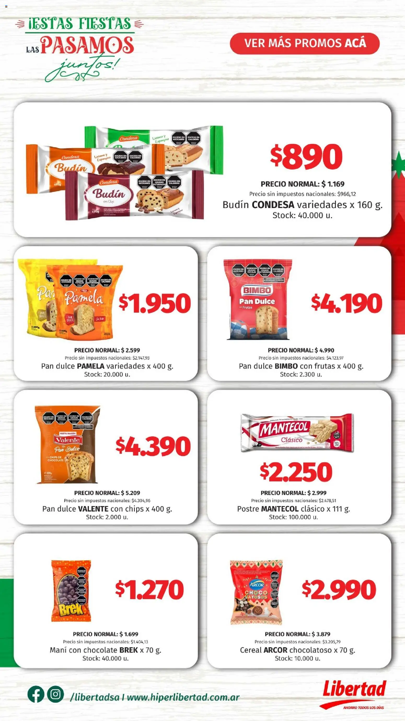 Hipermercado Libertad - Especial Mesa Navideña │ válido desde el 27.11.2025 | Página: 2