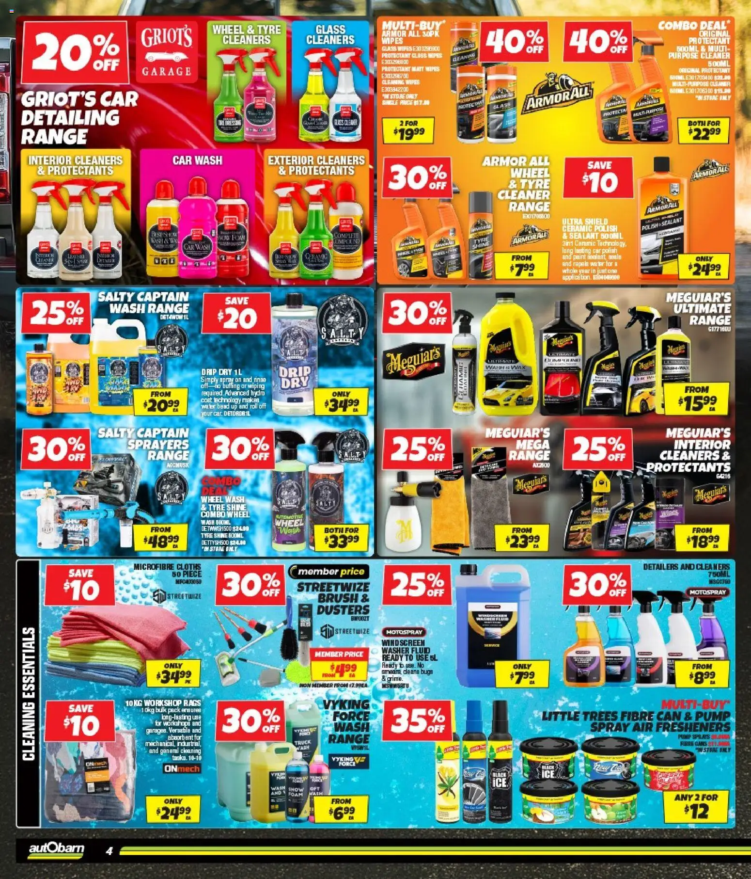 Autobarn catalogue - valid from 21.01.2026 | Page: 4 | Products: Cleaner, Coat, Water, Washer