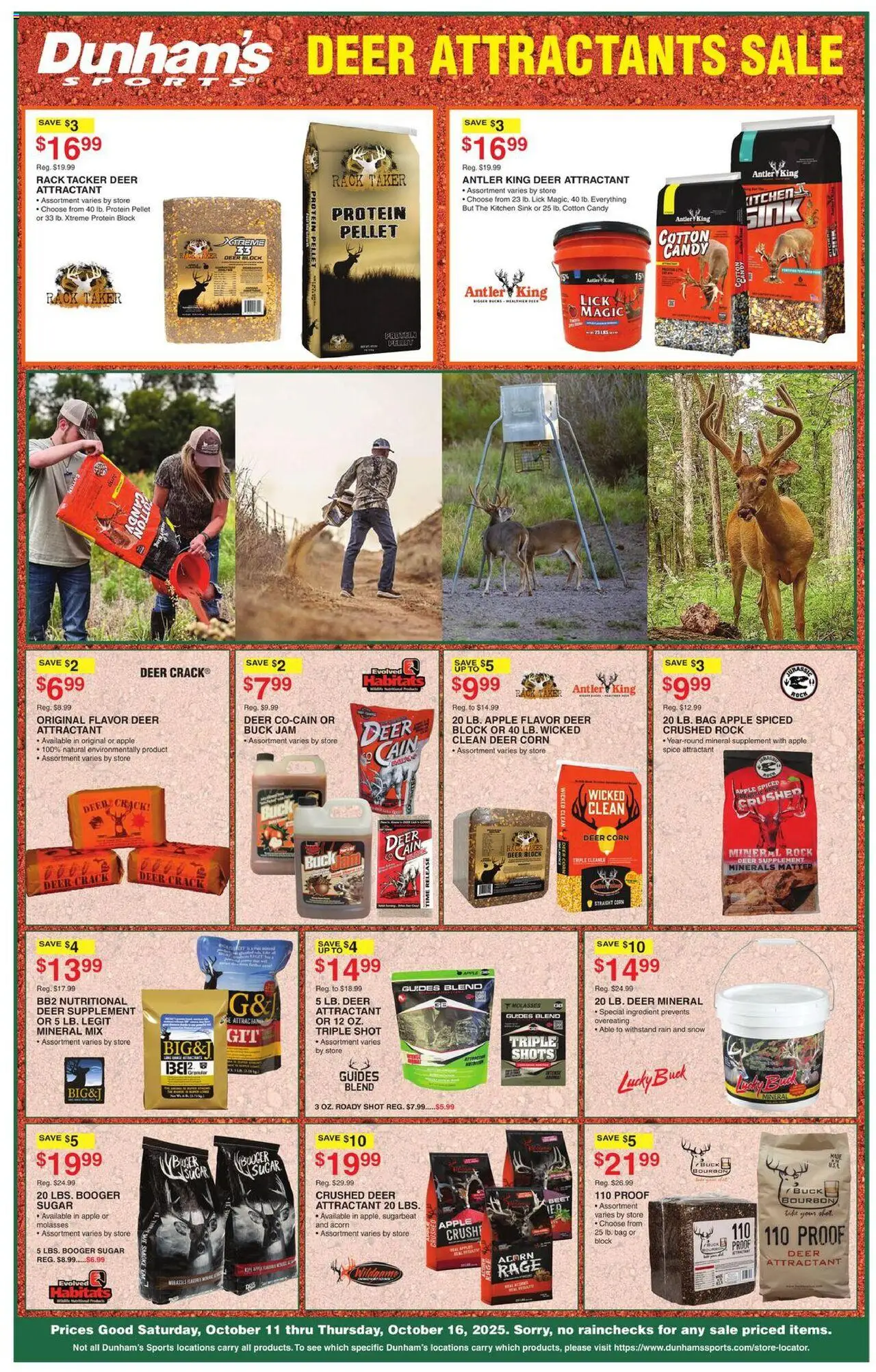 Dunham's Sports Weekly Ad - valid from 11.10.2025 | Page: 2 | Products: Corn, Bourbon, Beet, Bag