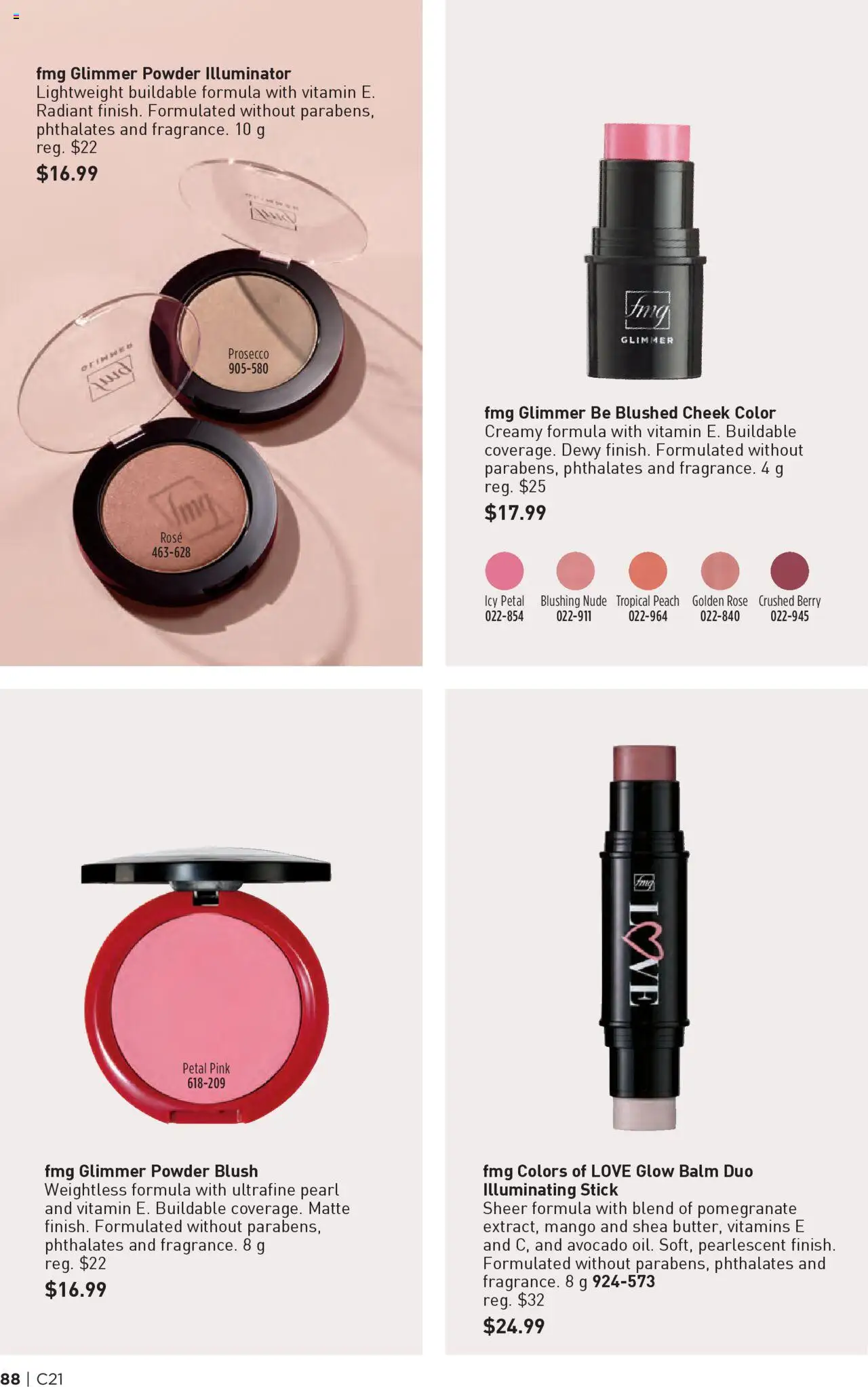 Avon flyer valid from 09.10.2025 | Page: 88 | Products: Powder, Blush