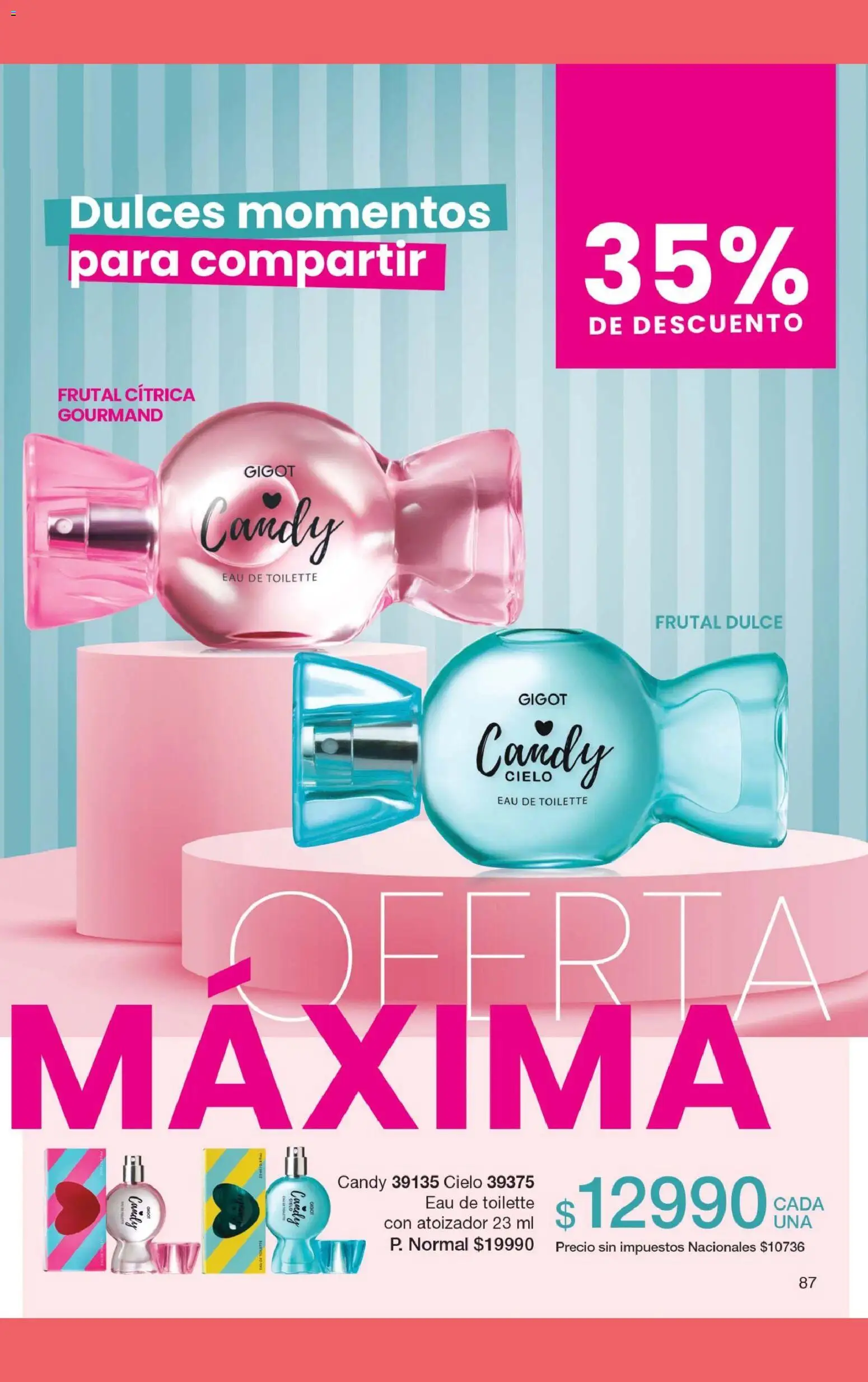 Gigot - CAMPAÑA 08 │ válido desde el 30.04.2026 | Página: 43 | Productos: Eau de toilette
