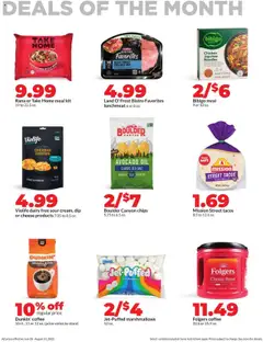 HyVee Monthly Ad - valid from 28.07.2025 | Page: 19 | Products: Ham, Noodles, Chips, Salt