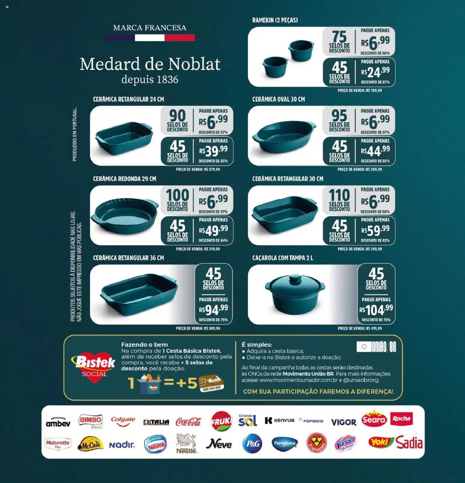 Bistek Supermercados Folheto - válido de 14.01.2026 | Página: 2 | Produtos: Caçarola, Cesta, Vanish