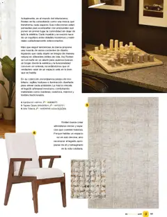 Vista previa de Palacio De Hierro catálogo, nuevo folleto de la tienda, válido en México a partir del 01.11.2025 | Página: 85 | Productos: Silla, Mate, Tapete