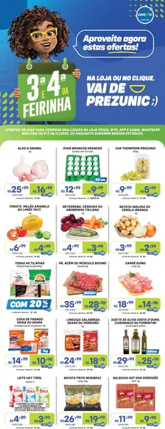 Encarte Prezunic - Pré-Visualização do folheto da loja Prezunic, válido de 25.11.2025