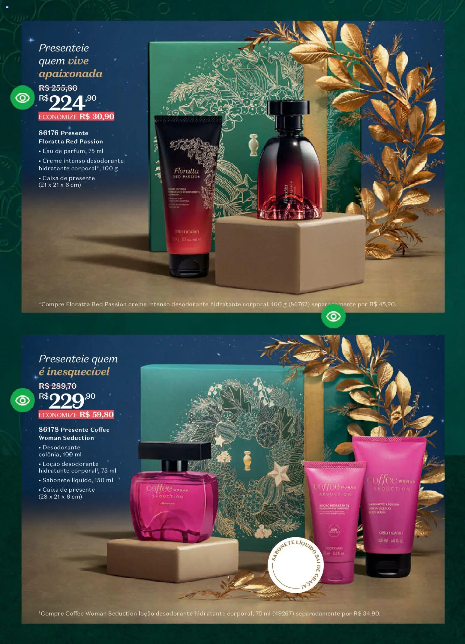 O Boticário Folheto - válido de 03.11.2025 | Página: 26 | Produtos: Hidratante corporal, Desodorante, Creme, Sabonete