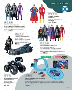 Vista previa de El Corte Inglés catálogo Juguetes, nuevo folleto de la tienda, válido en México a partir del 27.10.2025 | Página: 117 | Productos: Radio, Pilas