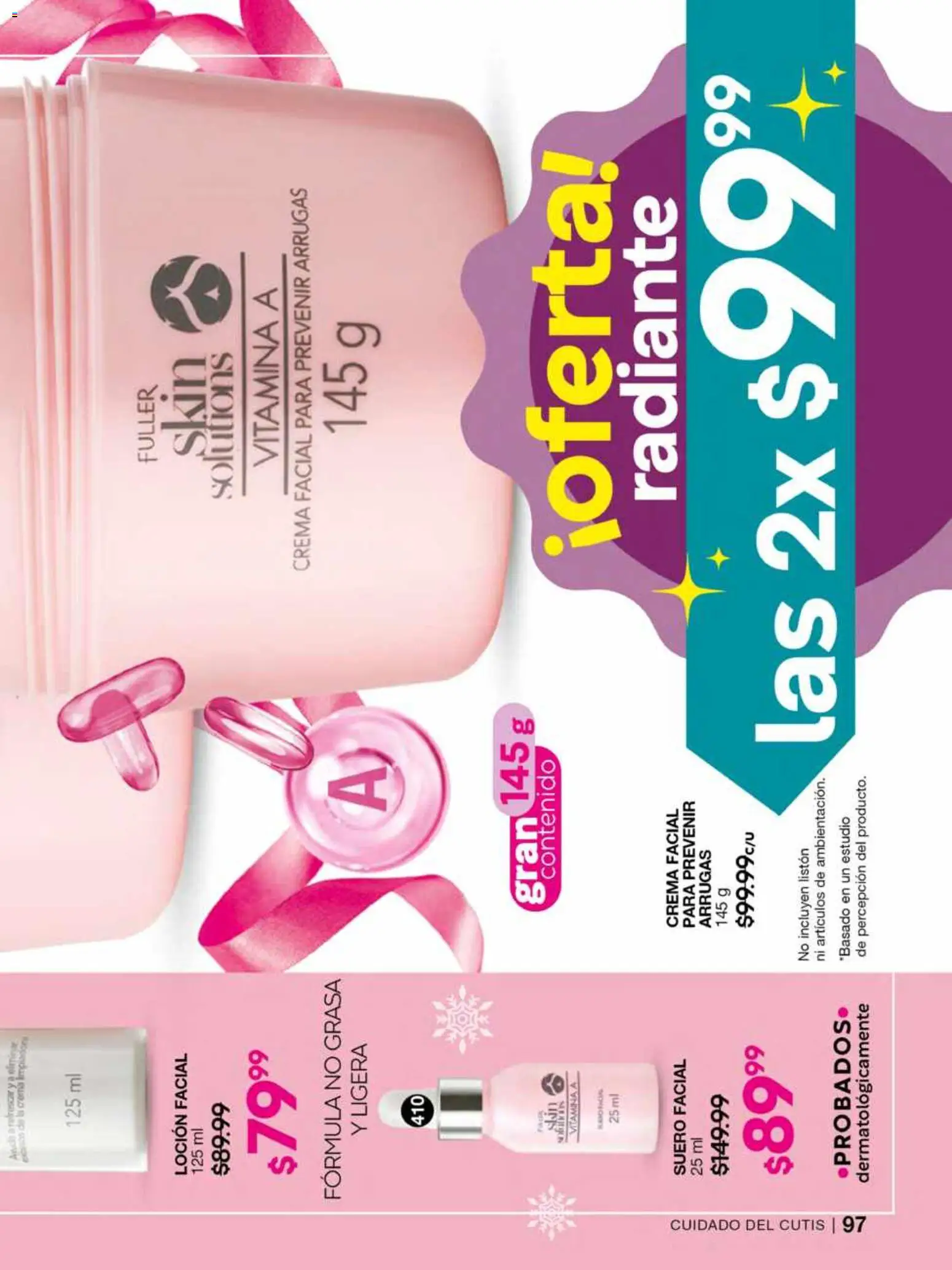 Nuevas ofertas de Fuller válidas en toda la República Mexicana desde el 12.11.2025. ¡Encuentra las mejores ofertas en Fuller campaña 16 2025! | Página: 99 | Productos: Crema, Loción, Limpiador, Radiante