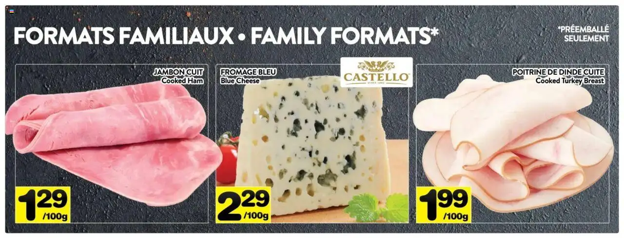 Pa Supermarché flyer valid from 06.10.2025 | Page: 9 | Products: Turkey, Cheese, Ham
