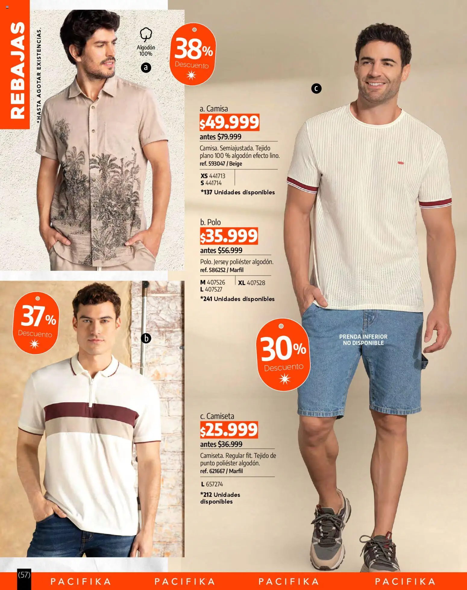 Pacifika revista - valida desde el 01.01.2026 | Página: 278 | Productos: Algodón, Camiseta, Camisa