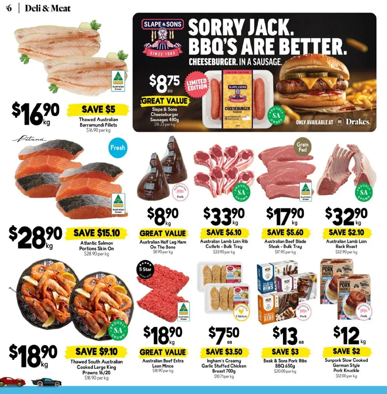 Drakes catalogue - valid from 15.10.2025 | Page: 6 | Products: Ham, Chicken, Pork, Meat