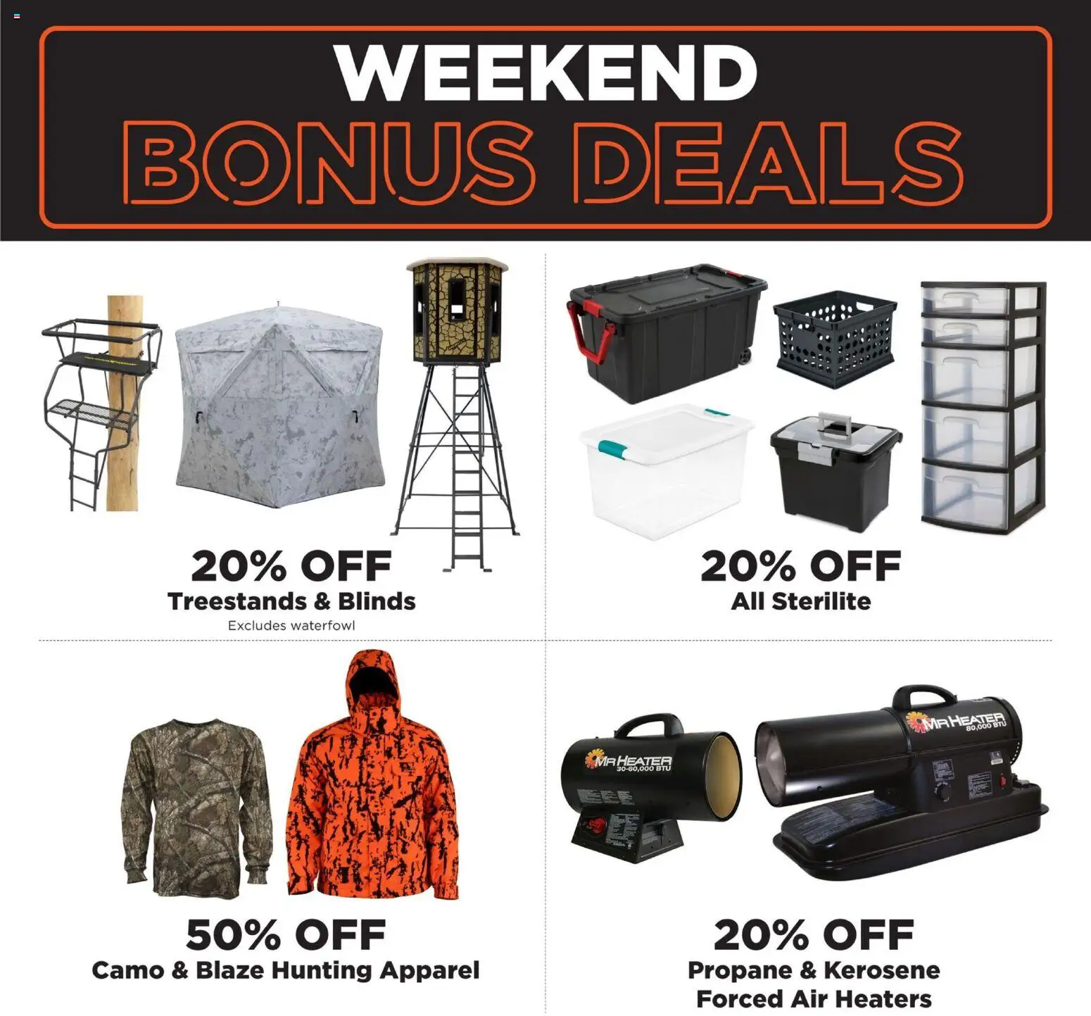 Mills Fleet Farm Weekend Bonus - valid from 25.12.2025 | Page: 1 | Products: Waterfowl