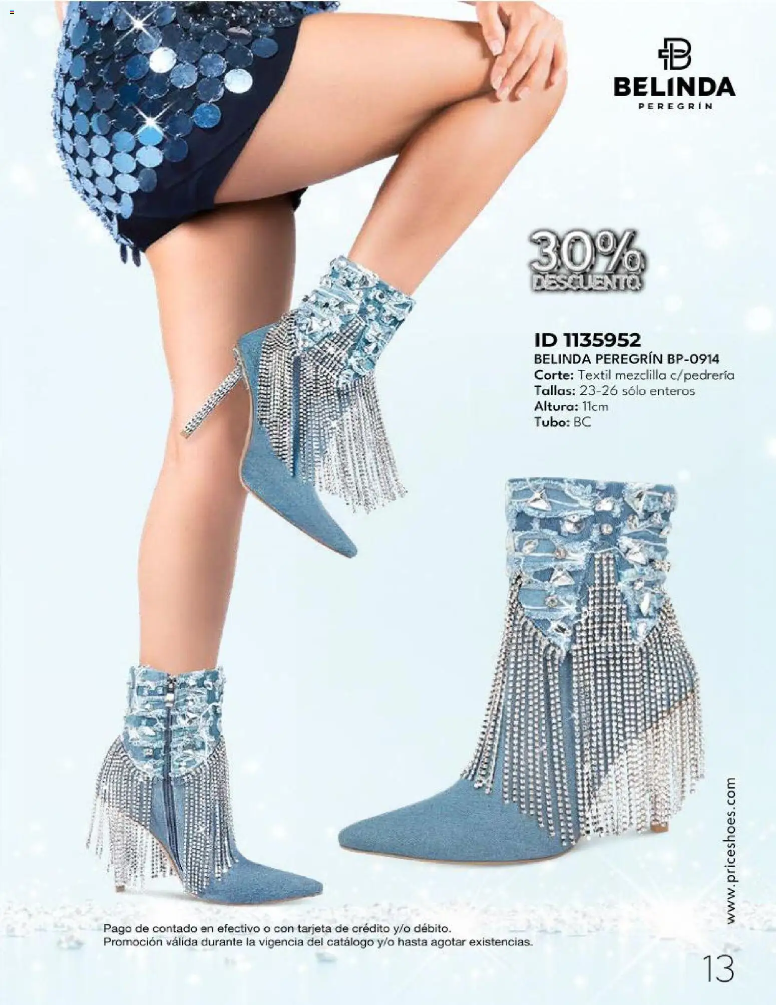 Nuevas ofertas de Price Shoes válidas en toda la República Mexicana desde el 08.12.2025. ¡Encuentra las mejores ofertas en Price Shoes catálogo Belinda! | Página: 13