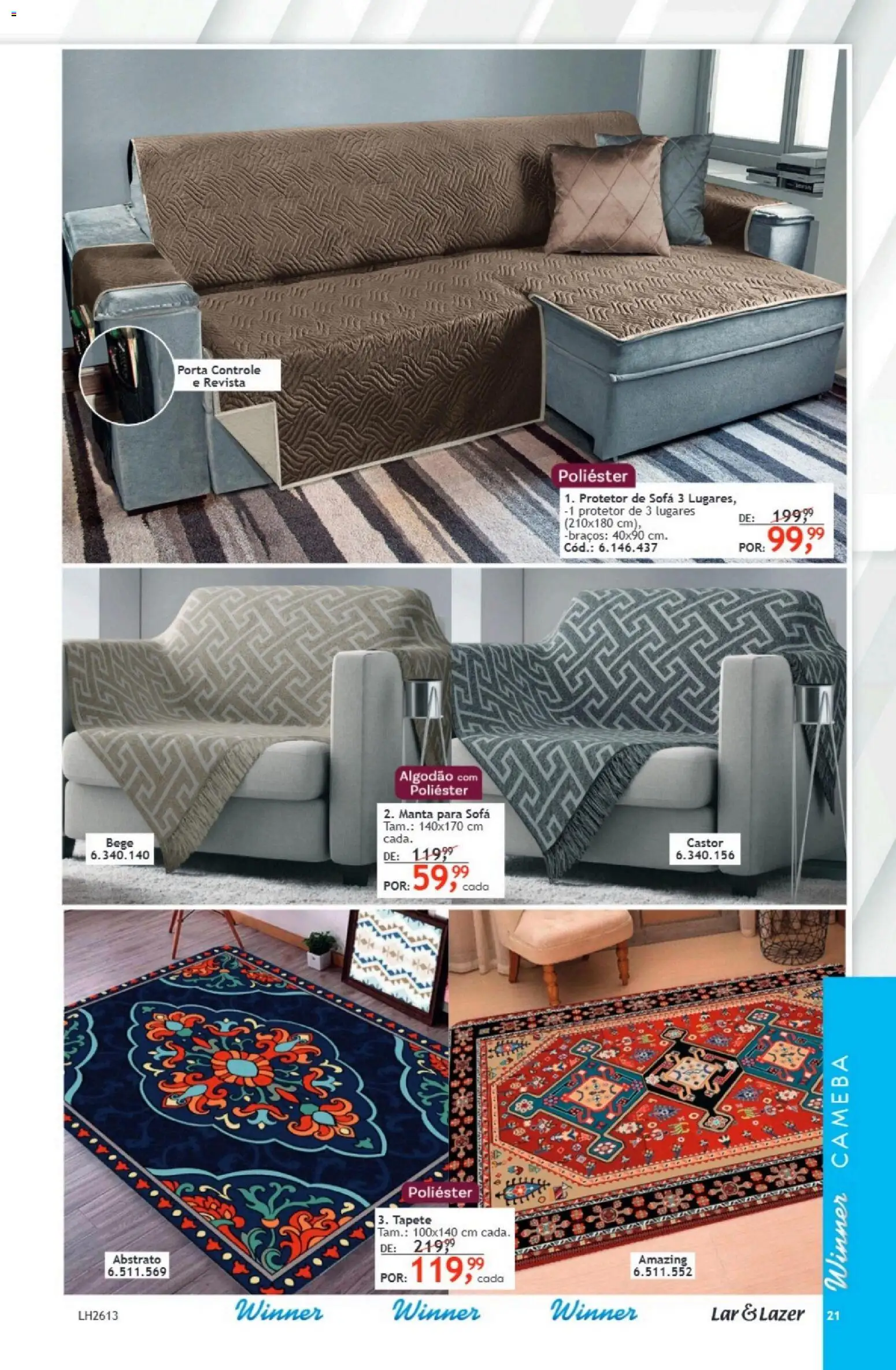 Quatro Estações Folheto - válido de 01.01.2026 | Página: 21 | Produtos: Porta, Sofá, Revista, Algodão