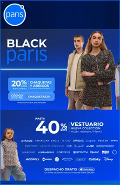 Paris ofertas  válido desde el 28.07.2025