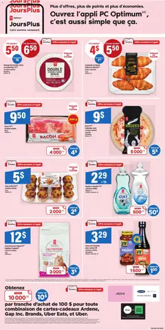 Preview of Maxi weekly flyer / circulaire from shop Maxi valid from 19.03.2026 | Page: 12 | Products: PC, Butter, Chocolate, Pizza