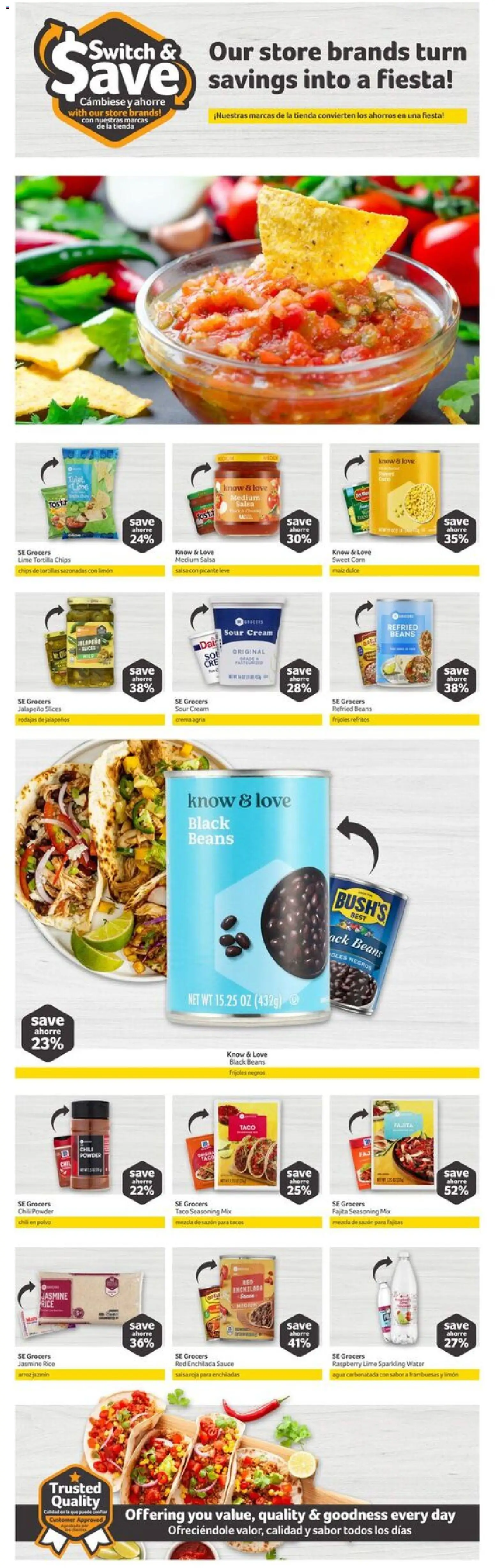 Fresco y Más Weekly Ad - valid from 22.04.2026 | Page: 2 | Products: Corn, Sour cream, Cream, Sauce