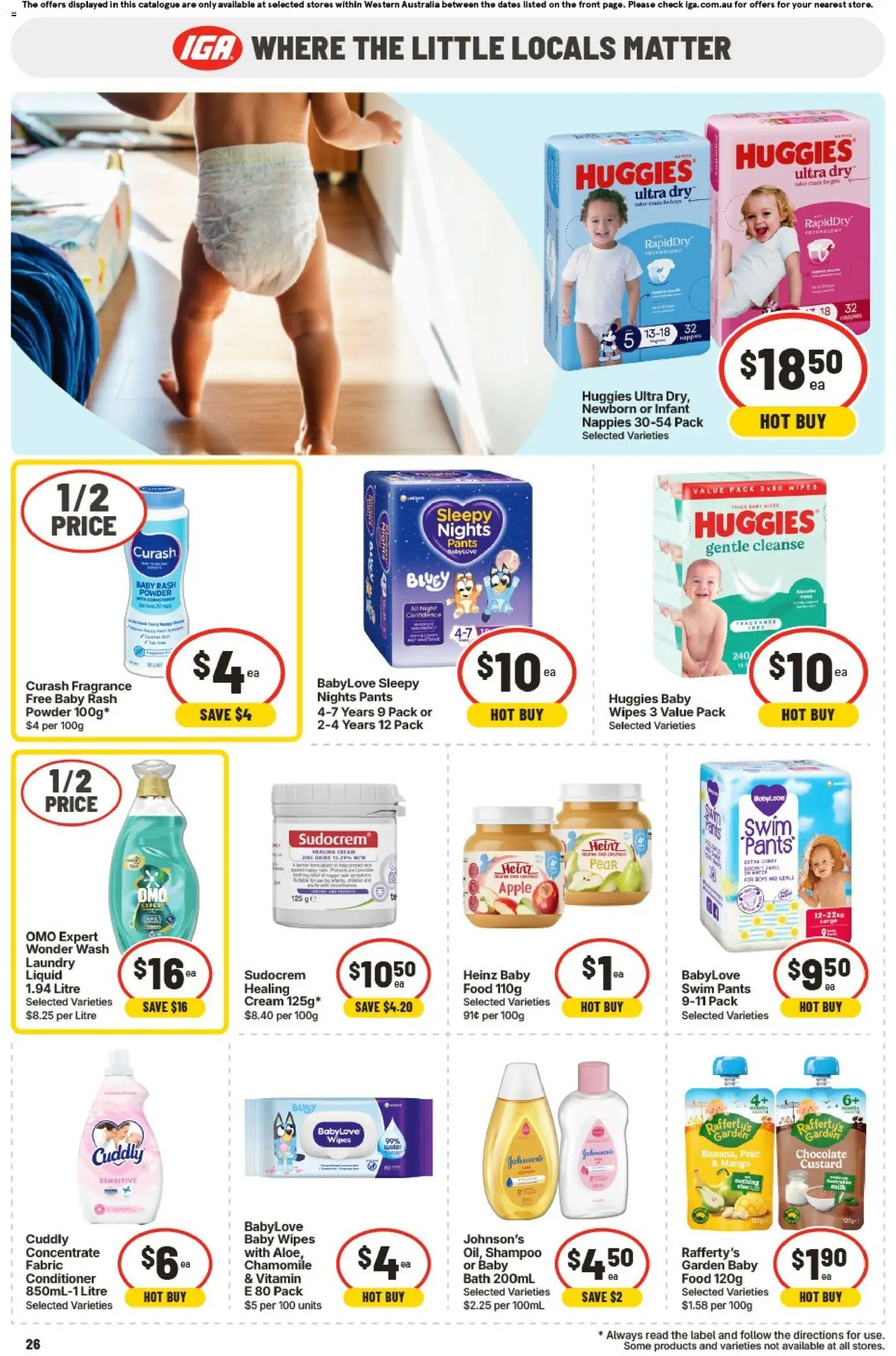 IGA catalogue - valid from 15.04.2026 | Page: 26 | Products: Pudding, Ice cream, Date, Blueberries