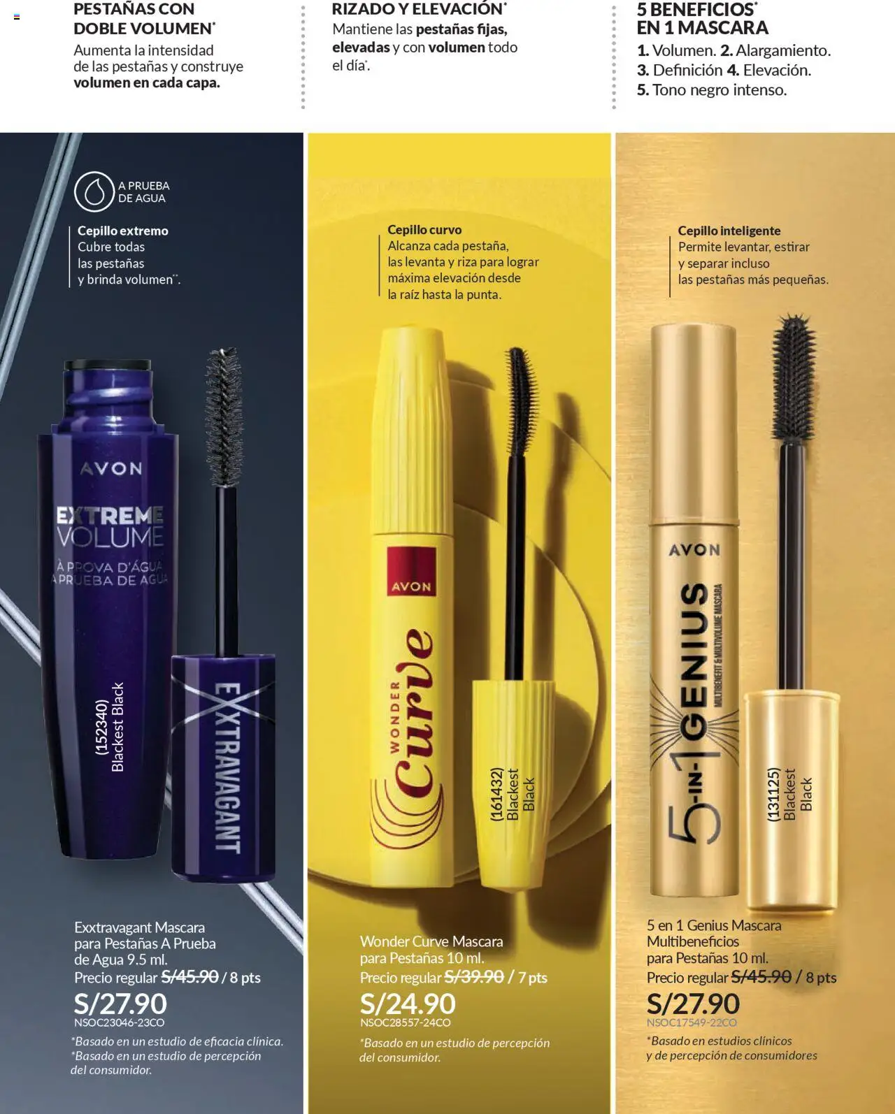 Catálogo Avon válido desde 11.08.2025 | Página: 20 | Productos: Máscara