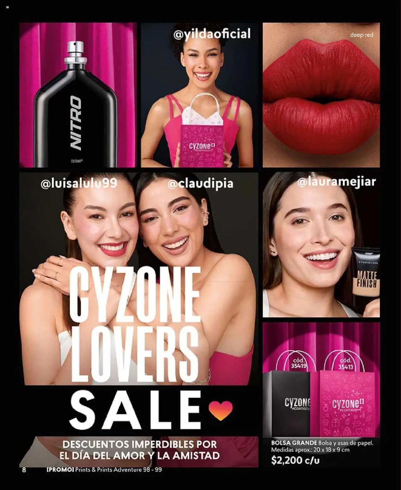 CyZone revista - valida desde el 18.08.2025 | Página: 8 | Productos: Bolsa