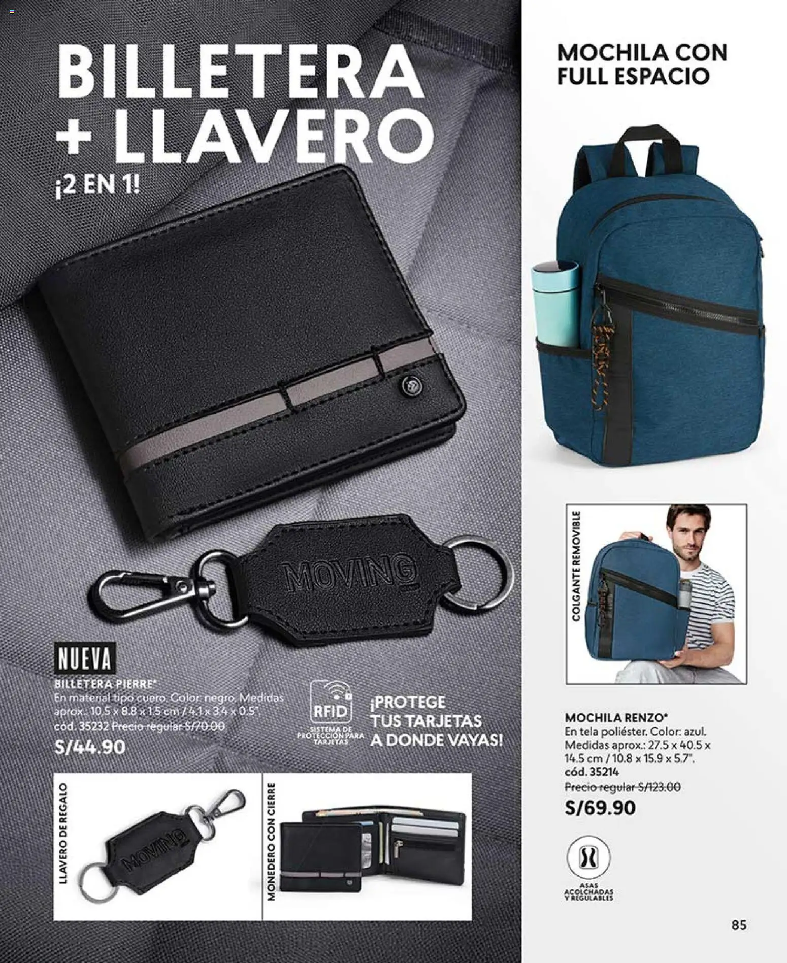Catálogo CyZone válido desde 21.02.2026 | Página: 97 | Productos: Mochila, Billetera