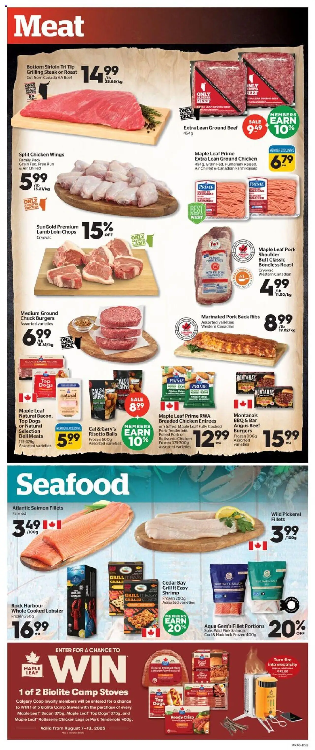 Calgary Co-op flyer valid from 07.08.2025 | Page: 5