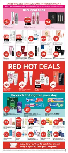 Preview of Shoppers weekly flyer / circulaire from shop Shoppers valid from 23.01.2026 | Page: 9