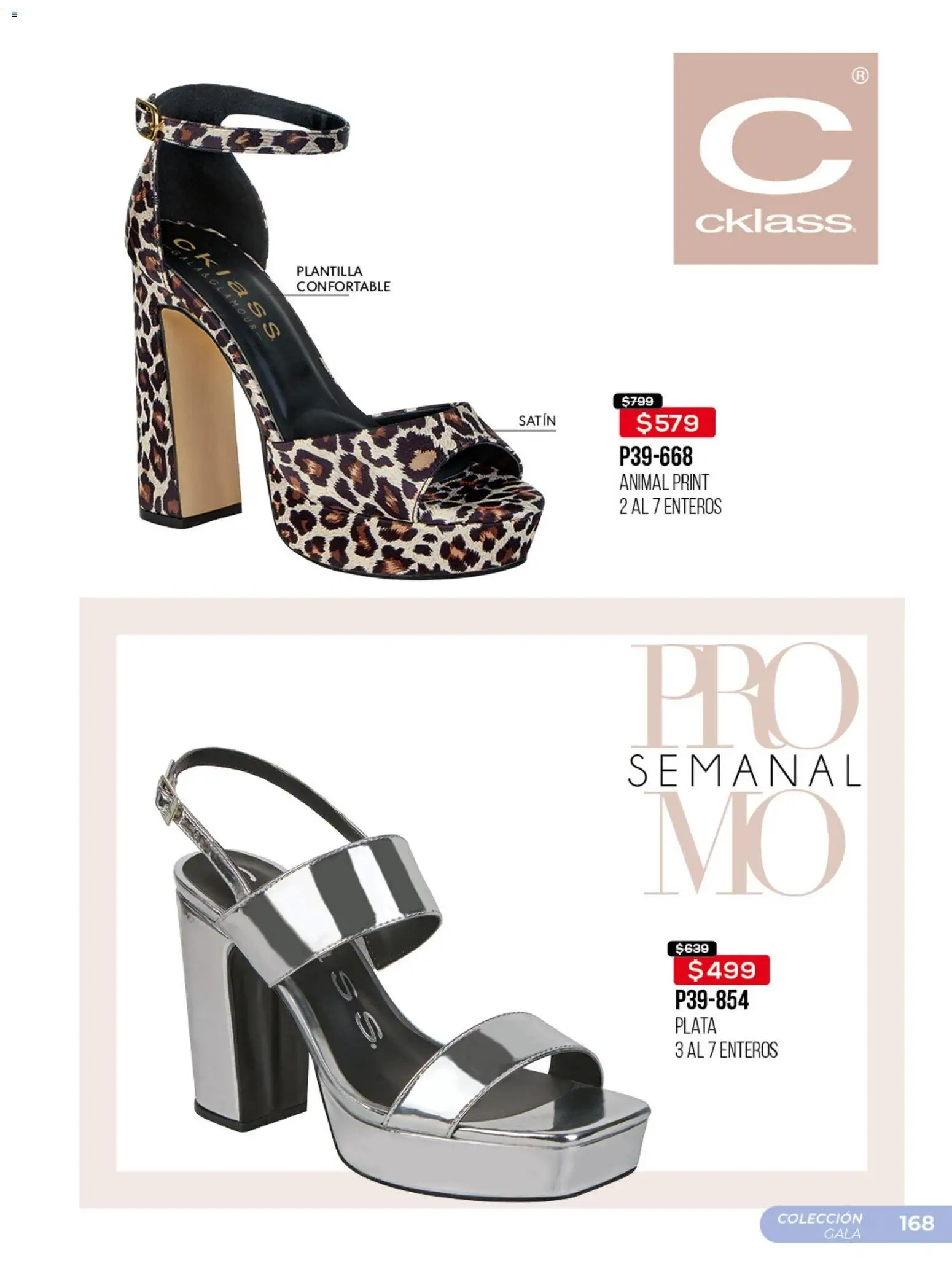 Nuevas ofertas de Cklass válidas en toda la República Mexicana desde el 13.04.2026. ¡Encuentra las mejores ofertas en Cklass catálogo Promo semanal! | Página: 169