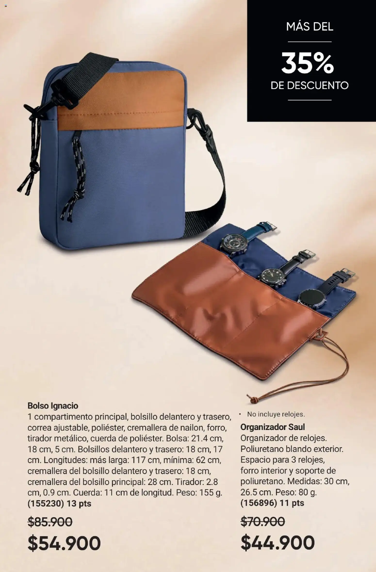 Avon revista - valida desde el 01.12.2025 | Página: 61 | Productos: Bolsa, Peso, Organizador, Cuerda