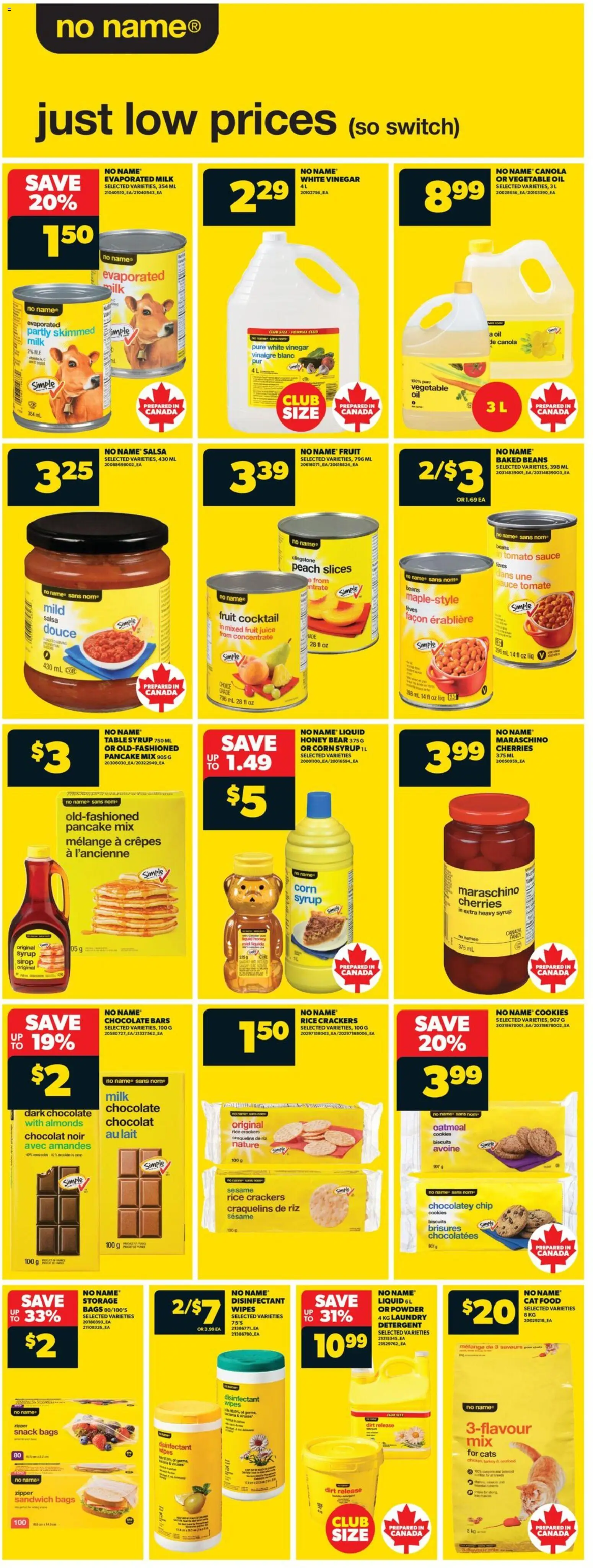 Real Canadian Superstore flyer valid from 30.04.2026 | Page: 15 | Products: Cookies, Detergent, Milk, Oil