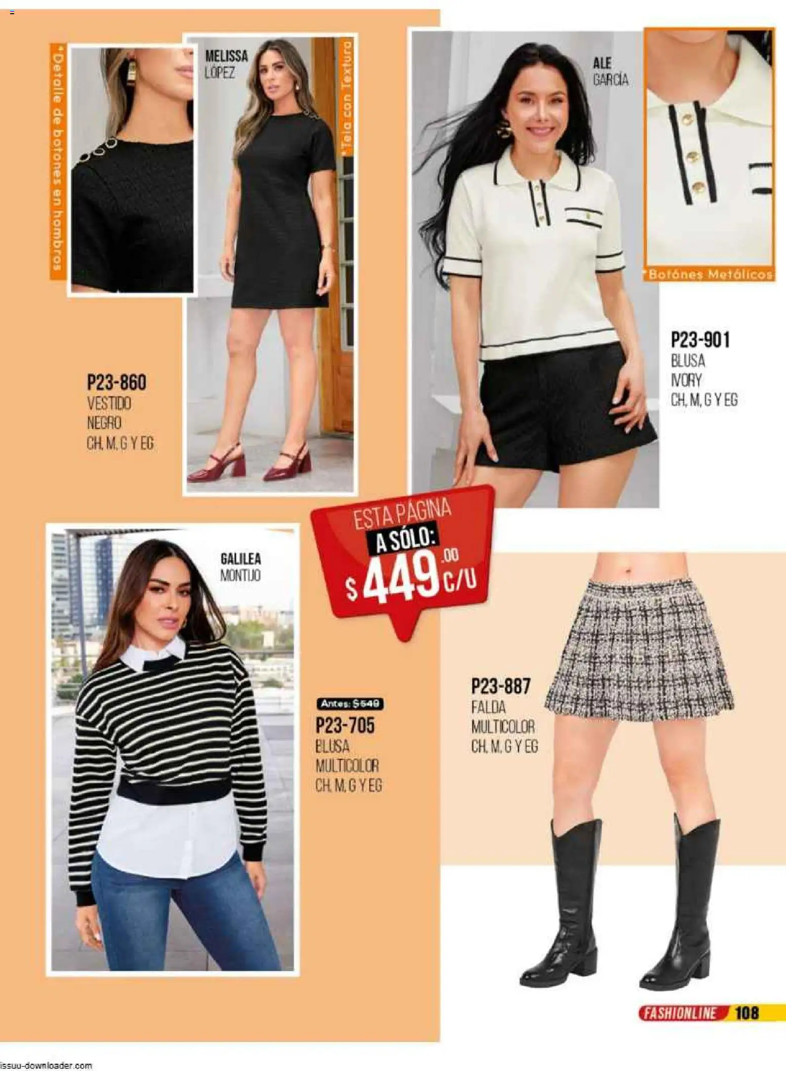 Nuevas ofertas de Cklass válidas en toda la República Mexicana desde el 31.10.2025. ¡Encuentra las mejores ofertas en Cklass catálogo Super Rebajas Ropa! | Página: 111 | Productos: Blusa, Vestido, Falda