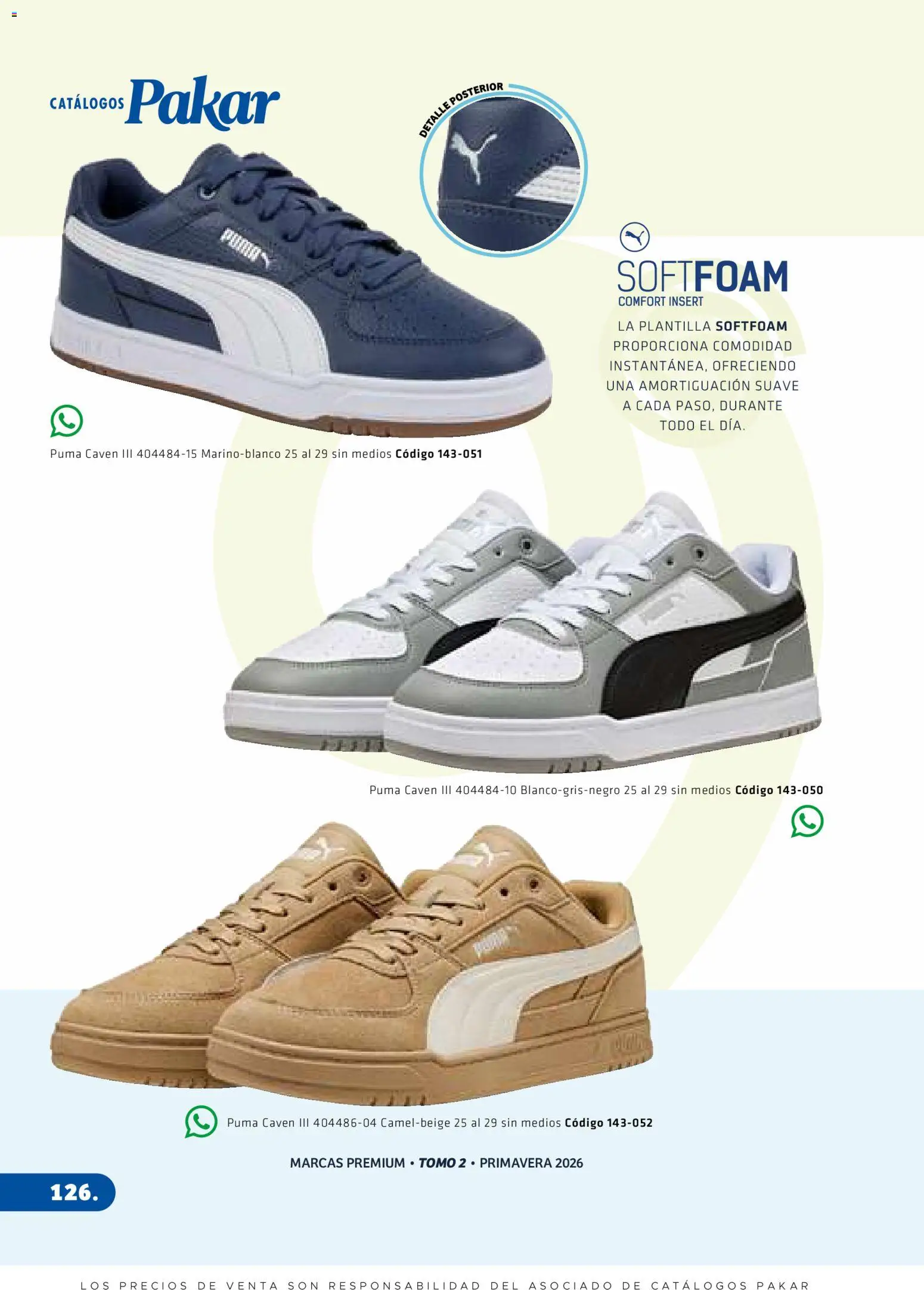 Nuevas ofertas de SC Pakar válidas en toda la República Mexicana desde el 27.02.2026. ¡Encuentra las mejores ofertas en SC Pakar catálogo Premium Men Tomo 2! | Página: 126