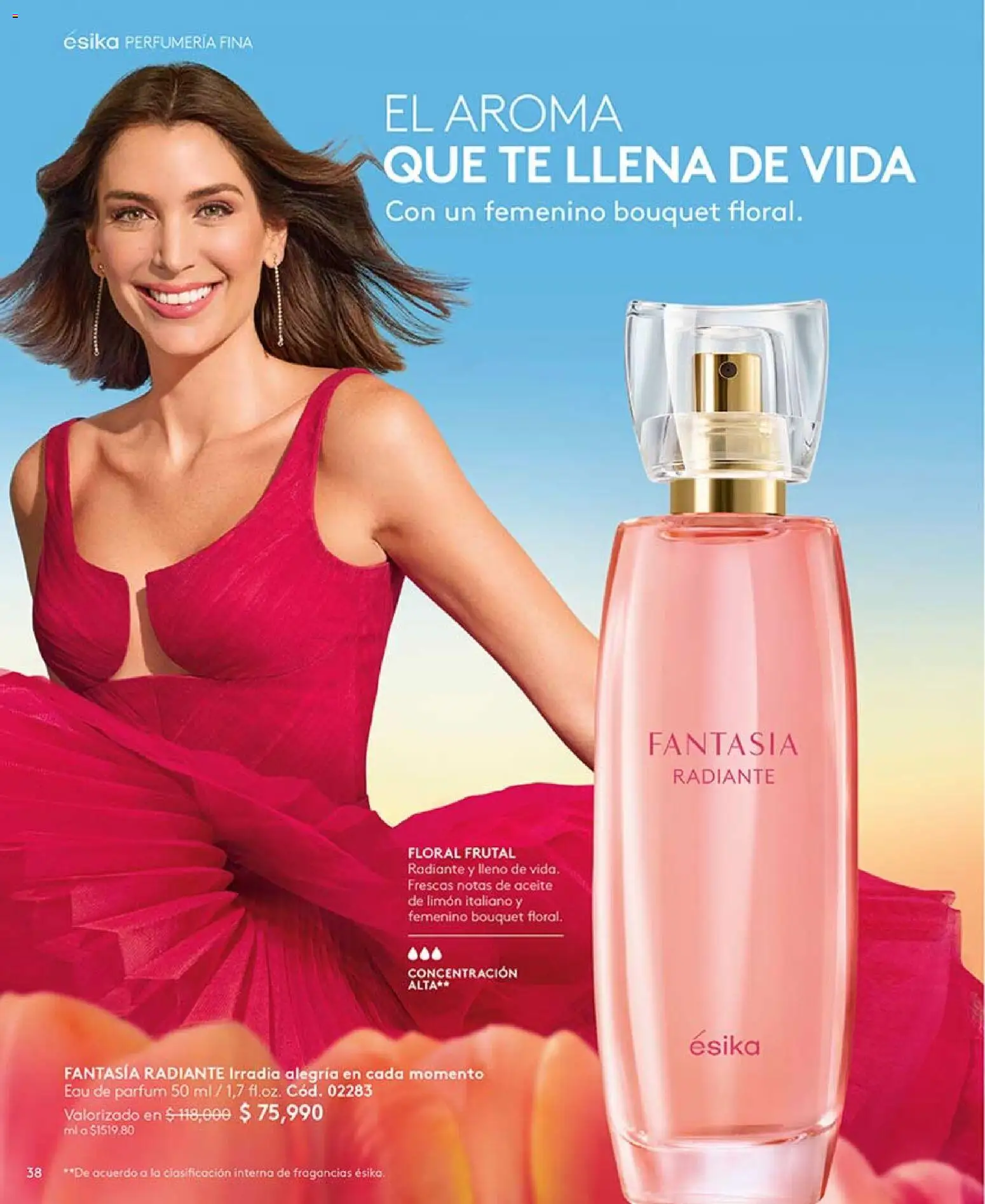 Ésika revista - valida desde el 13.03.2026 | Página: 38 | Productos: Té, Limón, Aceite