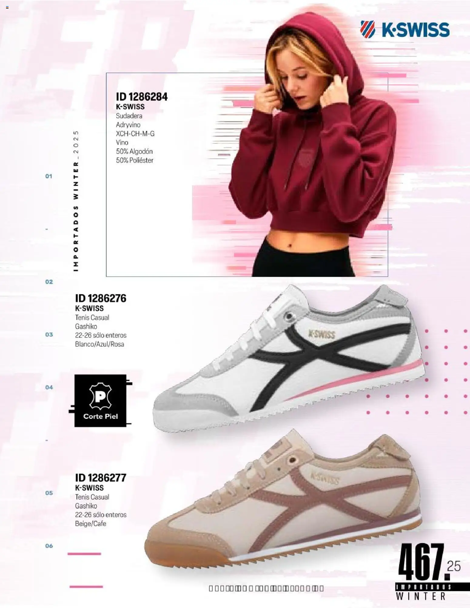 Nuevas ofertas de Price Shoes válidas en toda la República Mexicana desde el 11.11.2025. ¡Encuentra las mejores ofertas en Price Shoes catálogo Importados Winter 2025  ! | Página: 467 | Productos: Tenis, Algodón, Sudadera, Vino