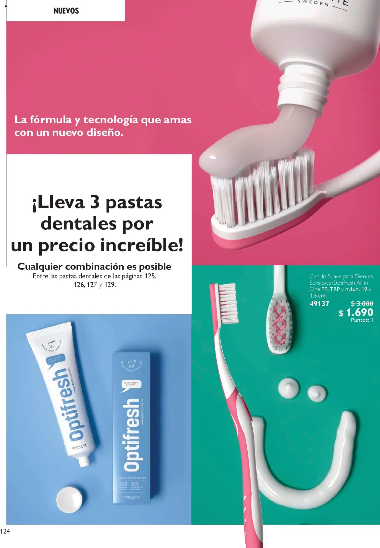 Oriflame ofertas  │ válido desde el 28.03.2026 | Página: 124 | Productos: Cepillo