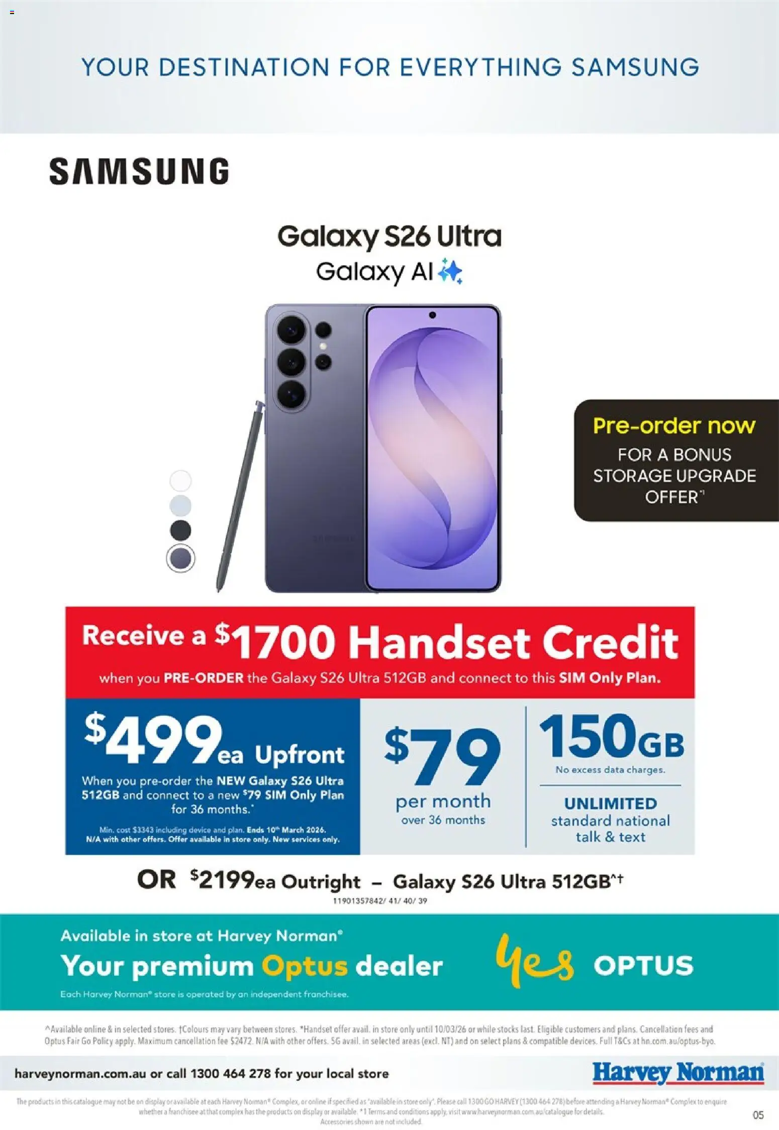 Harvey Norman catalogue - valid from 26.02.2026 | Page: 5 | Products: Accessories, Device