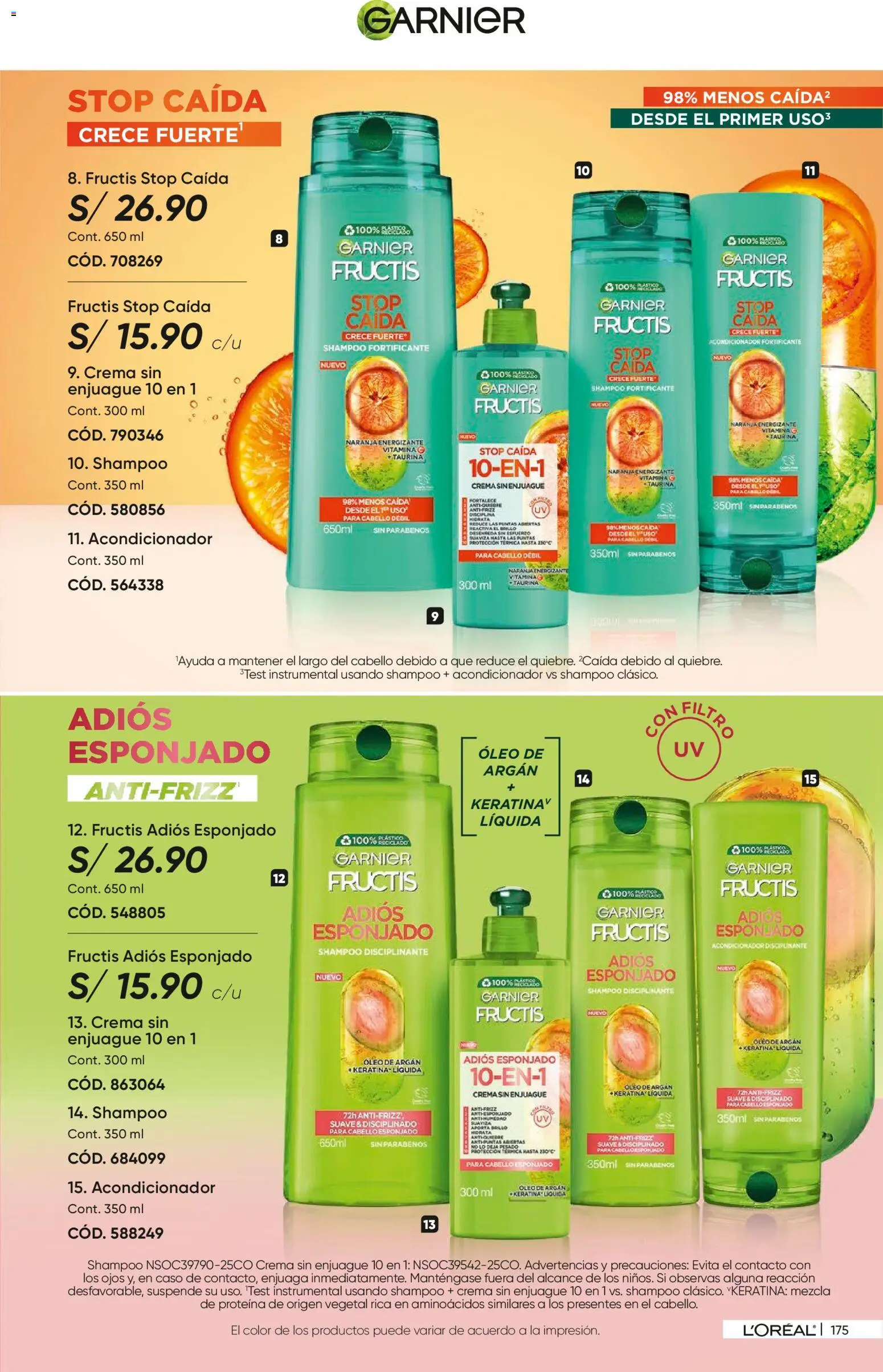 Catálogo Azzorti válido desde 26.01.2026 | Página: 176 | Productos: Shampoo, Acondicionador, Crema