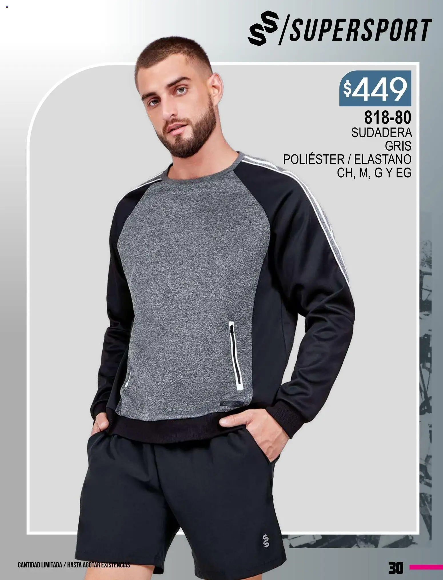 Nuevas ofertas de Cklass válidas en toda la República Mexicana desde el 08.01.2026. ¡Encuentra las mejores ofertas en Cklass catálogo Especial Supersport Dama! | Página: 108 | Productos: Sudadera