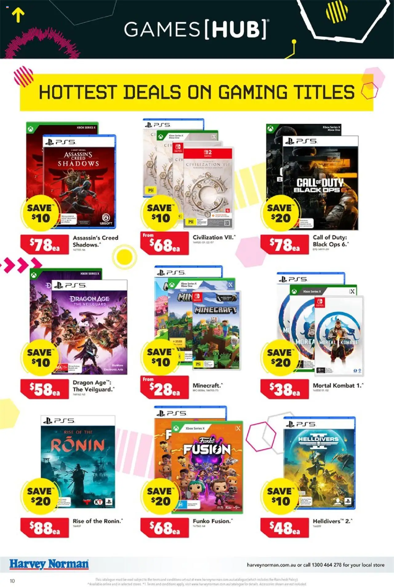 Harvey Norman catalogue - valid from 08.08.2025 | Page: 10 | Products: Accessories, Xbox