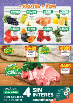 Vista previa Almacor catálogo válido desde el 19.03.2026 | Página: 3 | Productos: Pollo, Cebolla, Milanesa, Pimiento