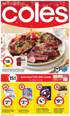 Preview of Coles Catalogue TAS - valid from 19.11.2025